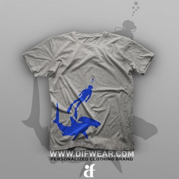 تیشرت Diver And Hammerhead