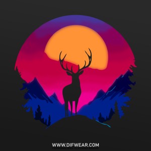 تیشرت Night Deer #3