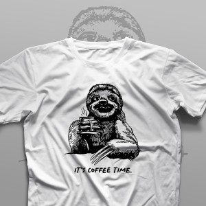 تیشرت Sloth: Coffee Time #8