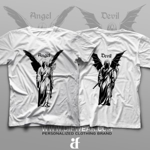 تیشرت Angel and Devil