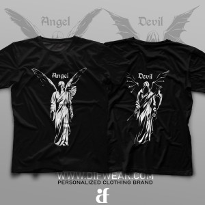 تیشرت Angel and Devil