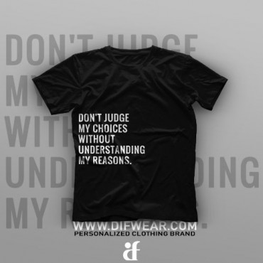 تیشرت Don't Judge Me #XX