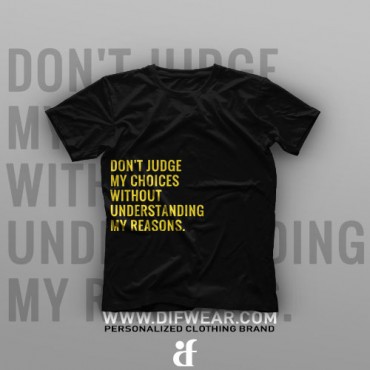 تیشرت Don't Judge Me #XX