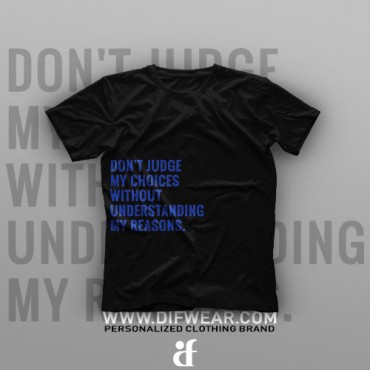 تیشرت Don't Judge Me #XX
