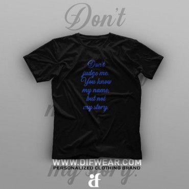 تیشرت Don't Judge Me #XX