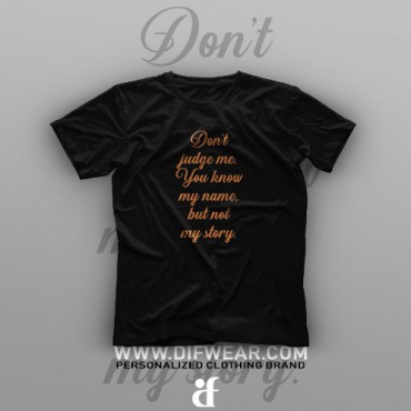 تیشرت Don't Judge Me #XX