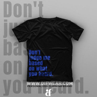 تیشرت Don't Judge Me #XX