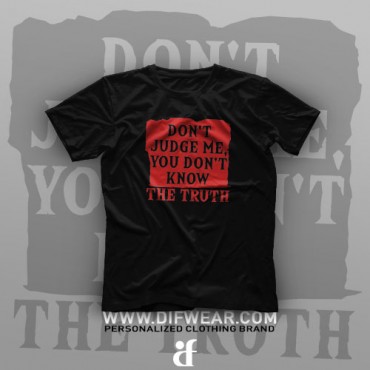 تیشرت Don't Judge Me #XX