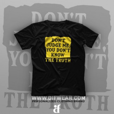 تیشرت Don't Judge Me #XX