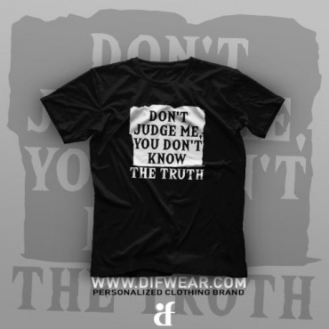 تیشرت Don't Judge Me #XX