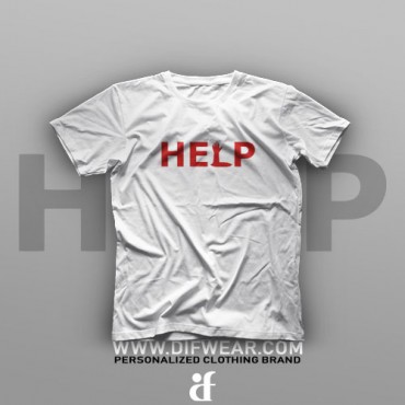 تیشرت Logo Art: Help #7