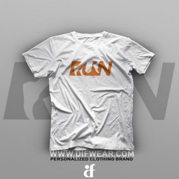 تیشرت Logo Art: Run #8