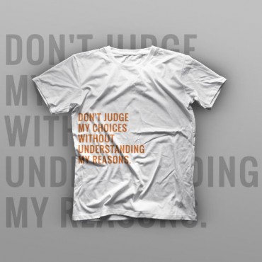 تیشرت Don't Judge Me #2