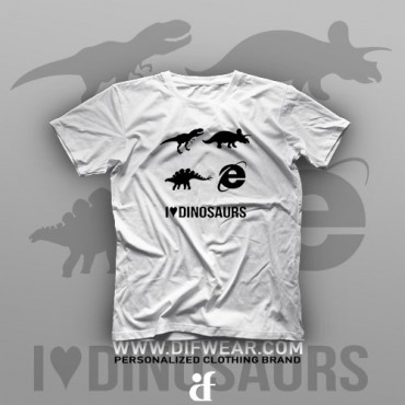 تیشرت I Love Dinosaurs