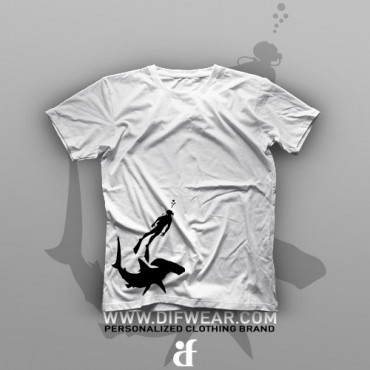تیشرت Diver And Hammerhead