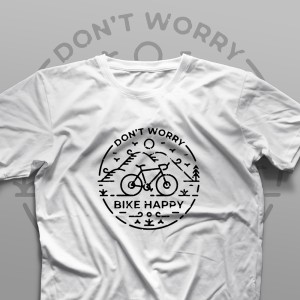 تیشرت Don't Worry, Bike Happy
