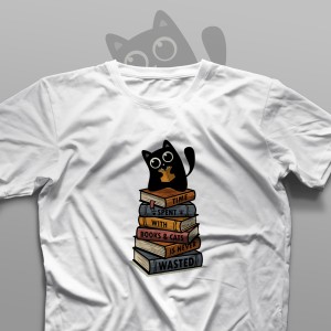 تیشرت Books And Cats