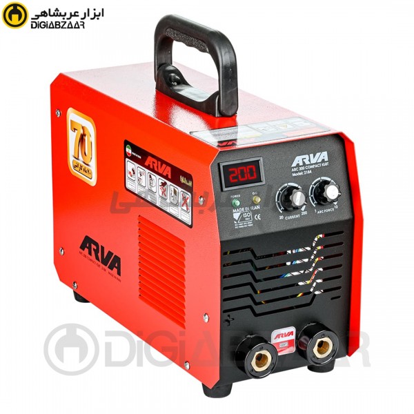 دستگاه جوشکاری اینورتر ARC 200 Compact IGBT آروا مدل 2184