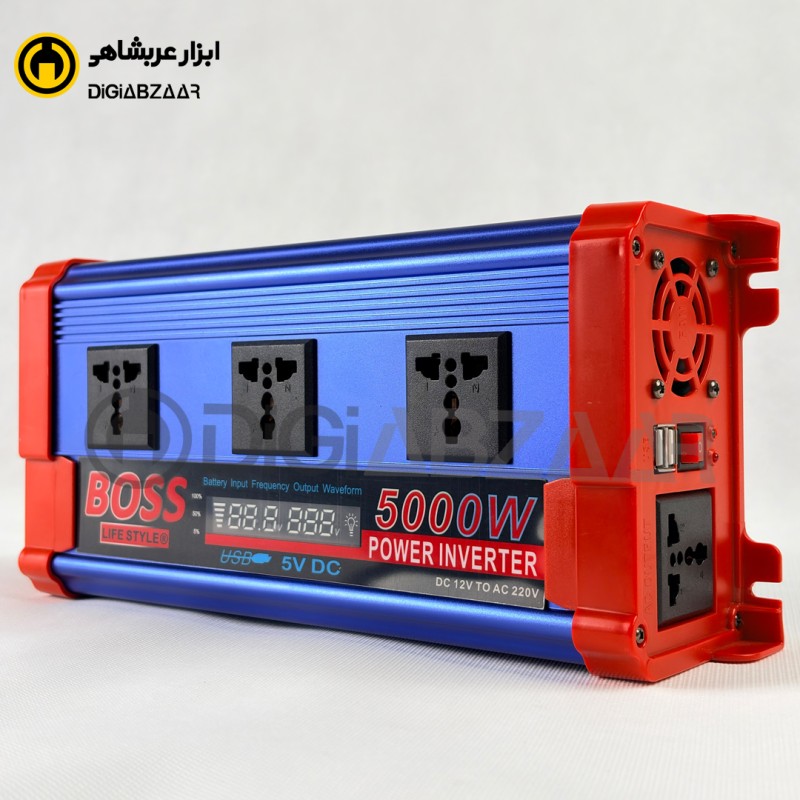 اینورتر (مبدل برق) 5000 وات باس مدل BS123TYN254-6
