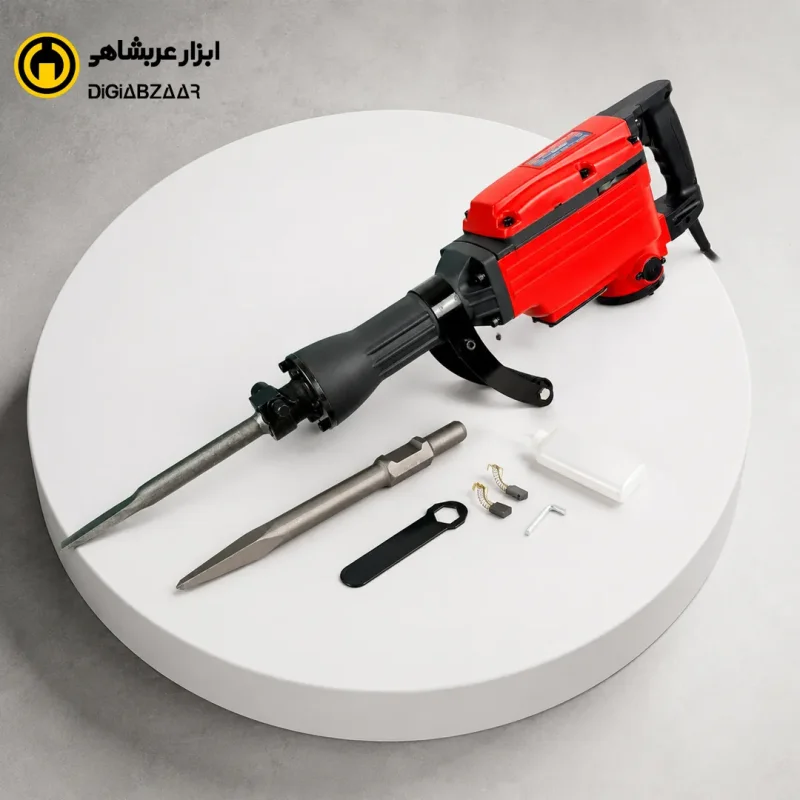 چکش تخریب روغنی 15 کیلویی بیست مدل TM15QC (طرح هیتاچی)