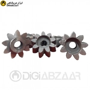 چرخ دنده میکسر پینیون بتونیری 9 دنده رزوه ریز داخل 25 تهران کار