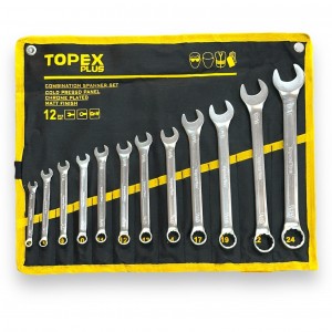 آچاریکسر رینگ یکسر تخت 12 عددی کیفی تاپکس TOPEX سایز 6 تا 24