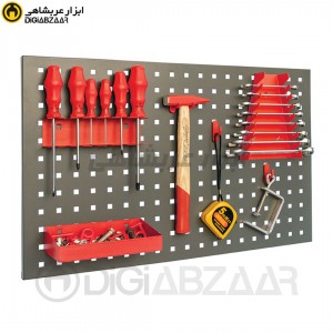 تابلوی نمایش ابزار طوسی تیره ایران پتک مدل ST 1413