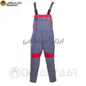 لباس کار دو بنده XXXL طوسی