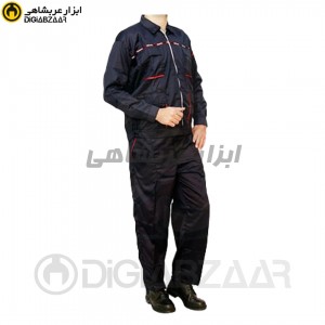 لباسکار دوتکه مدل مولکول رنگ سرمه ای سایز M