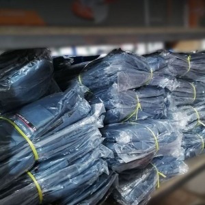 لباس کار دوتکه مدل مولکول رنگ طوسی سایز 4XL