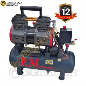 کمپرسور باد سایلنت 12 لیتری آنکور مدل TM12