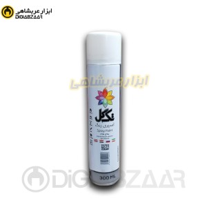 اسپری رنگ سفید تک گل