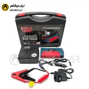 جامپ استارتر و کمپرسور فندکی باس مدل BS124 باکیف