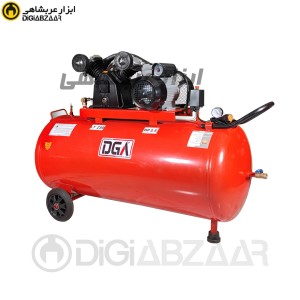 کمپرسور باد 250 لیتری خوابیده خورجینی عربشاهی مدل DGA2065