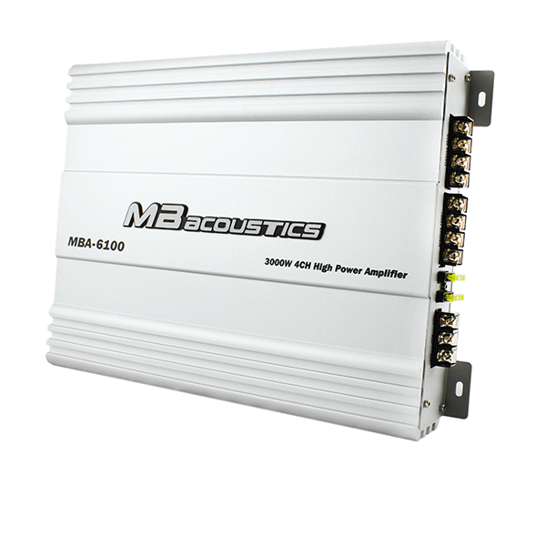 آمپلی فایر چهار کانال ام بی آکوستیک مدل MBacoustics MBA-6100