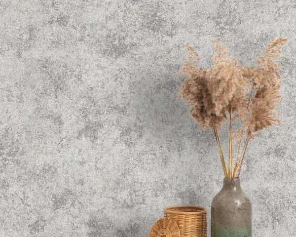 کاغذ دیواریکربن2/carbon  طرح پتینه نقره‌ای کد ۱۰۱۸۶
