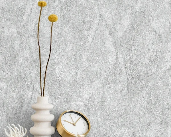 کاغذ دیواریکربن 3/carbon3  طرح رگه‌دار نقره ای کد ۱۰۲۹۲