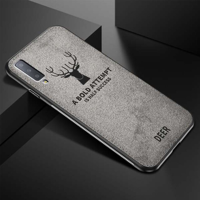 قاب گوزنی طرح پارچه سامسونگ A70