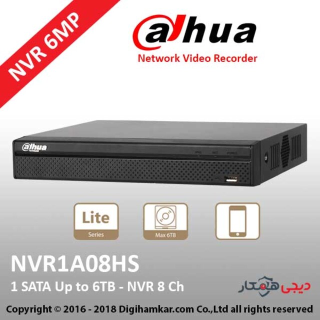 Dahua nvr1a08hs best sale