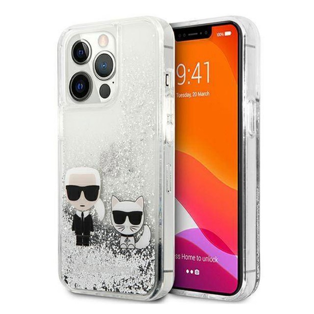 قاب کارل لاگرفلد مدل KLHCP13LGKCS موبایل آیفون iPhone 13 Pro