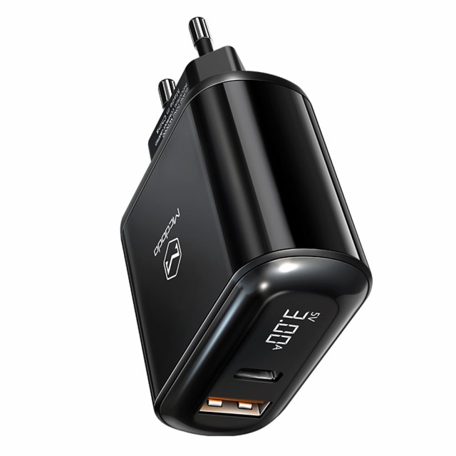شارژر دیواری دو پورت مک دودو CH-717 توان 20 وات