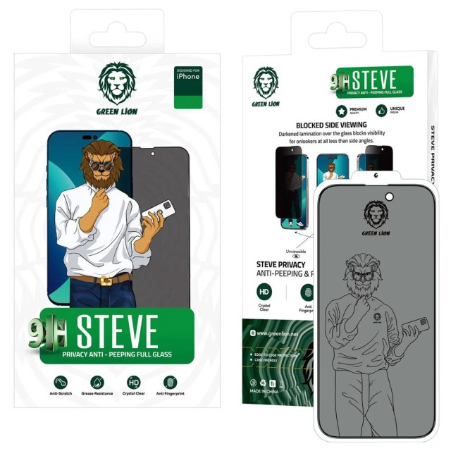 گلس استیو پرایوسی گرین لاین Steve Privacy آیفون iPhone 14 Plus