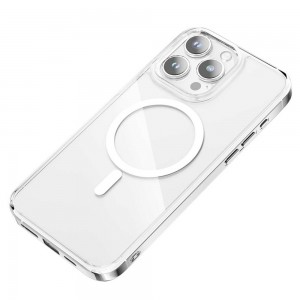 قاب شفاف MagSafe Crystal Clear گرین لاین آیفون iPhone 14 Pro Max