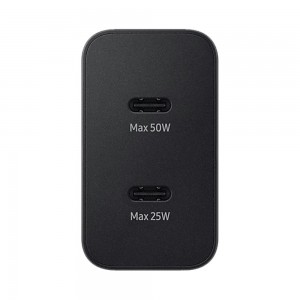 شارژر دیواری اورجینال سامسونگ مدل EP-T5020 توان 50 وات سه پین با کابل تایپ سی