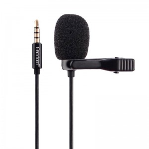 میکروفون یقه ای 3.5 میلیمتری ارلدام مدل E34 طول 2 متر