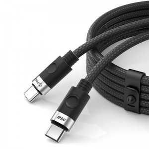 کابل شارژ USB-C به USB-C اوریکو مدل CDX-60CC طول 1 متر توان 60 وات