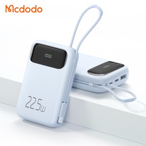 پاوربانک مک دودو مدل MC-324 ظرفیت 10000 میلی آمپر ساعت 22.5 وات