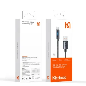 کابل شارژ USB به Type-C مک دودو مدل CA-518 طول 1.2 متر توان 100 وات