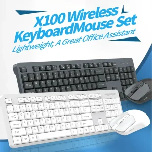 کیبورد و ماوس بی سیم مافی مدل Mofii X100
