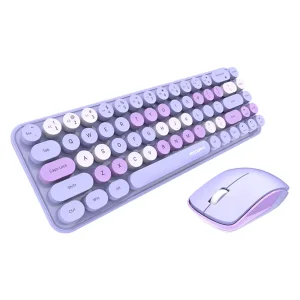 کیبورد و ماوس بی سیم مافی مدل I Bean Colorful